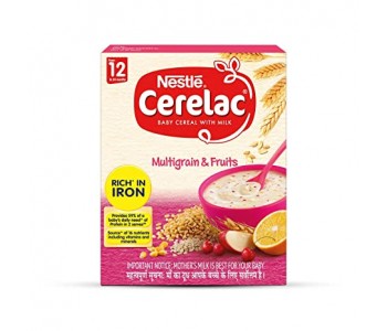 NESTLE CERELAC MULTIGRAIN & FRUITS 12-24 MONTHS